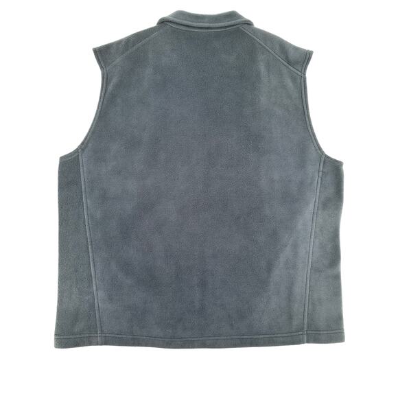 Columbia Mens Cathedral Peak II Fleece Sleeveless Vest Navy Blue XL - Picture 4 of 8